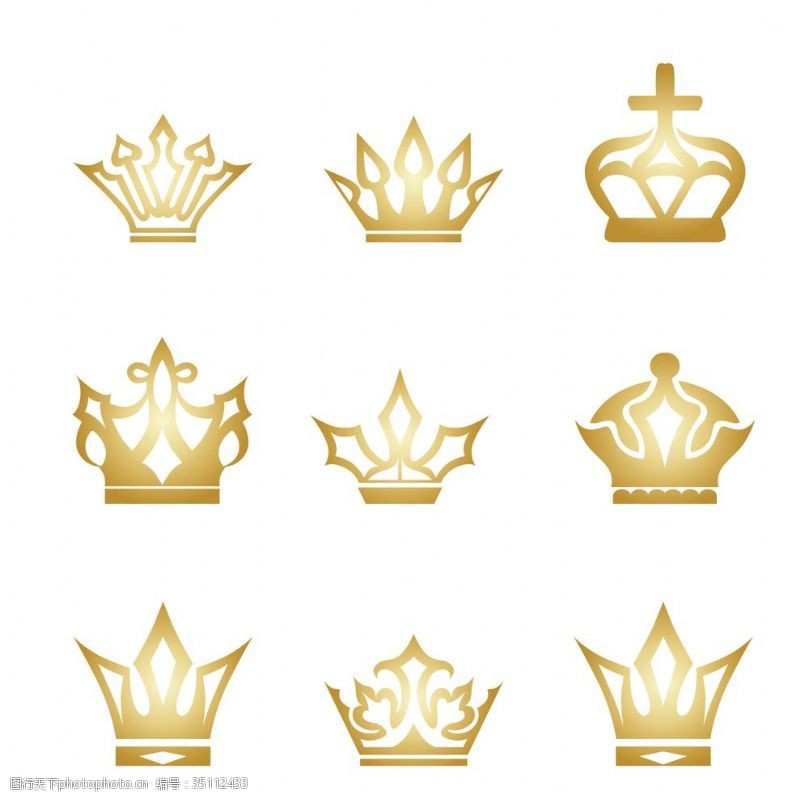 各种皇冠王冠