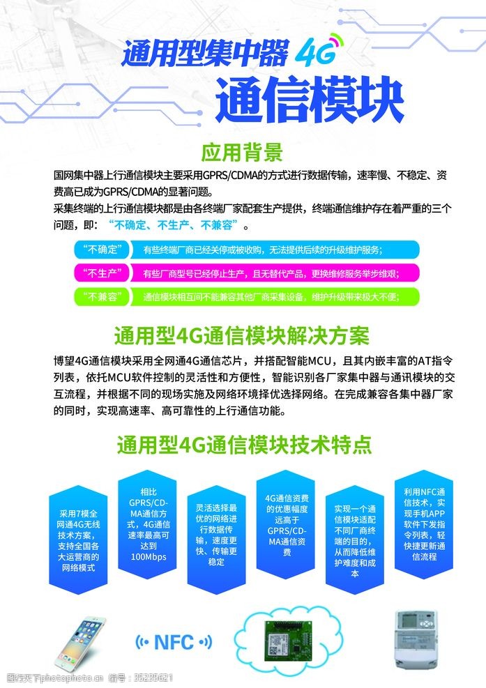 4g通信模块单页