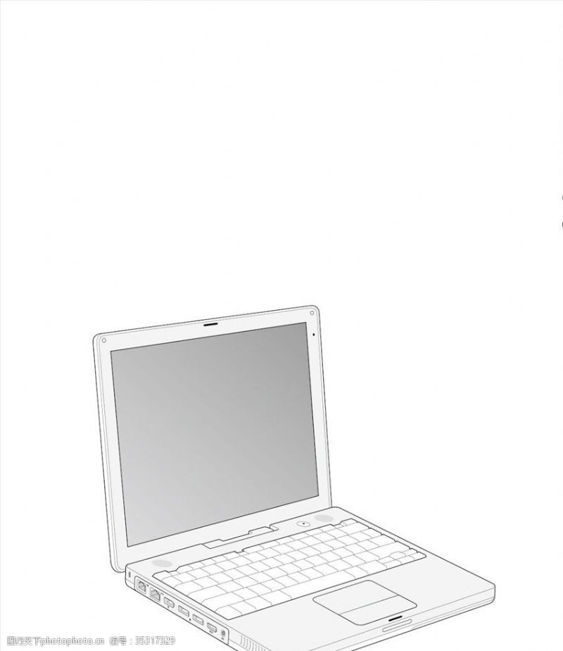 laptop电子图标系列MACBOOK