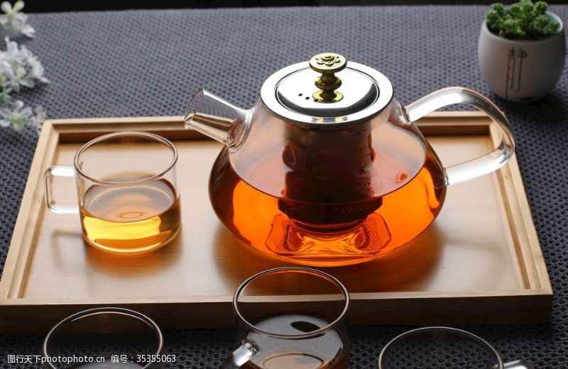 透明茶壶茶具