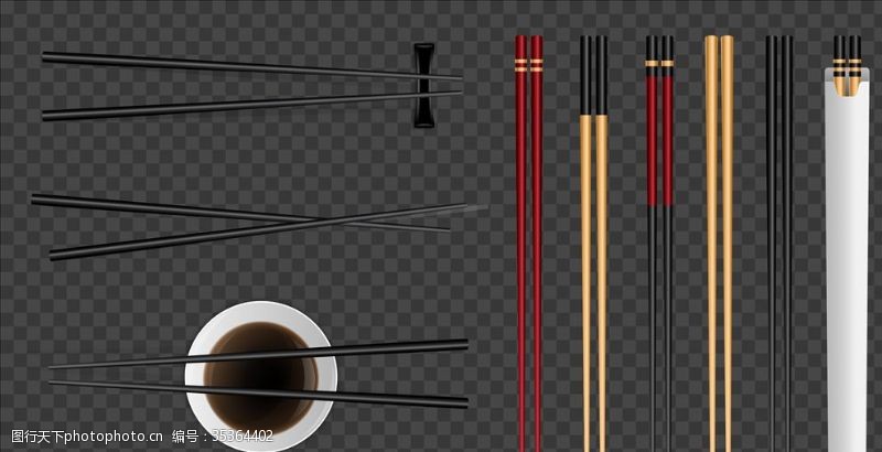 样子机筷子样式
