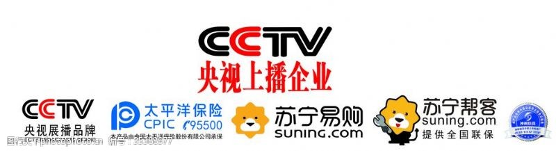 苏宁易购电器图标CCTV