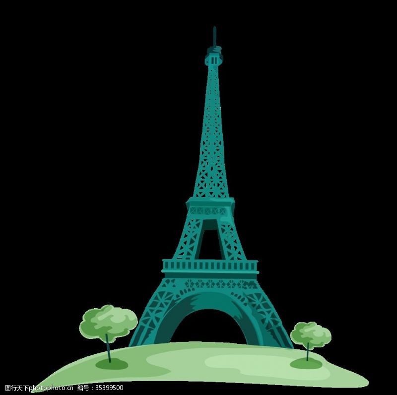 法国著名建筑旅游建筑埃菲尔铁塔