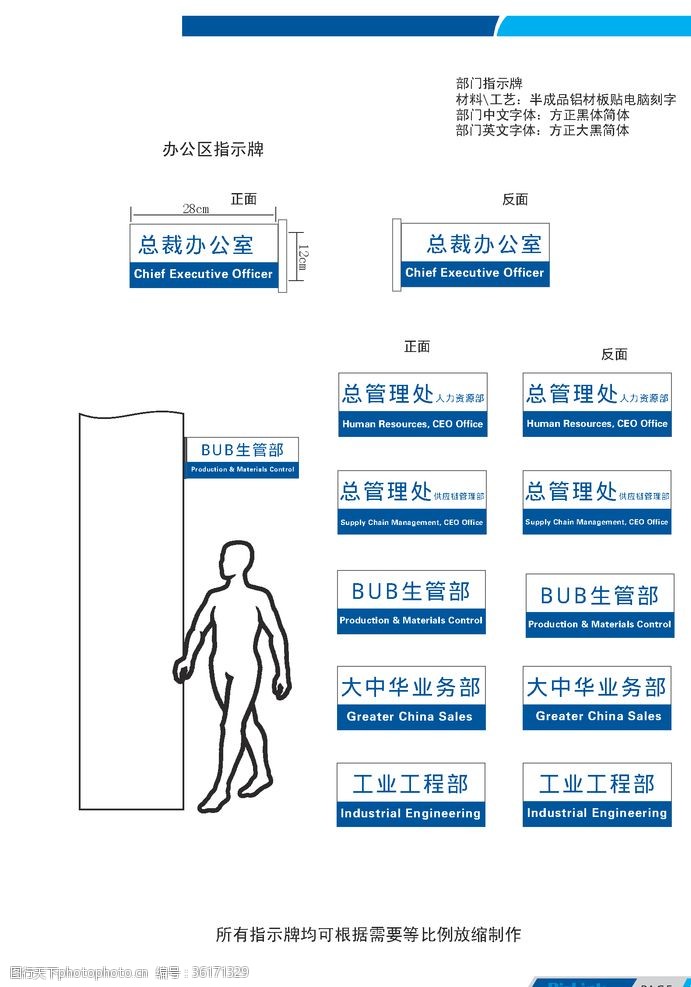 实验室门牌门牌