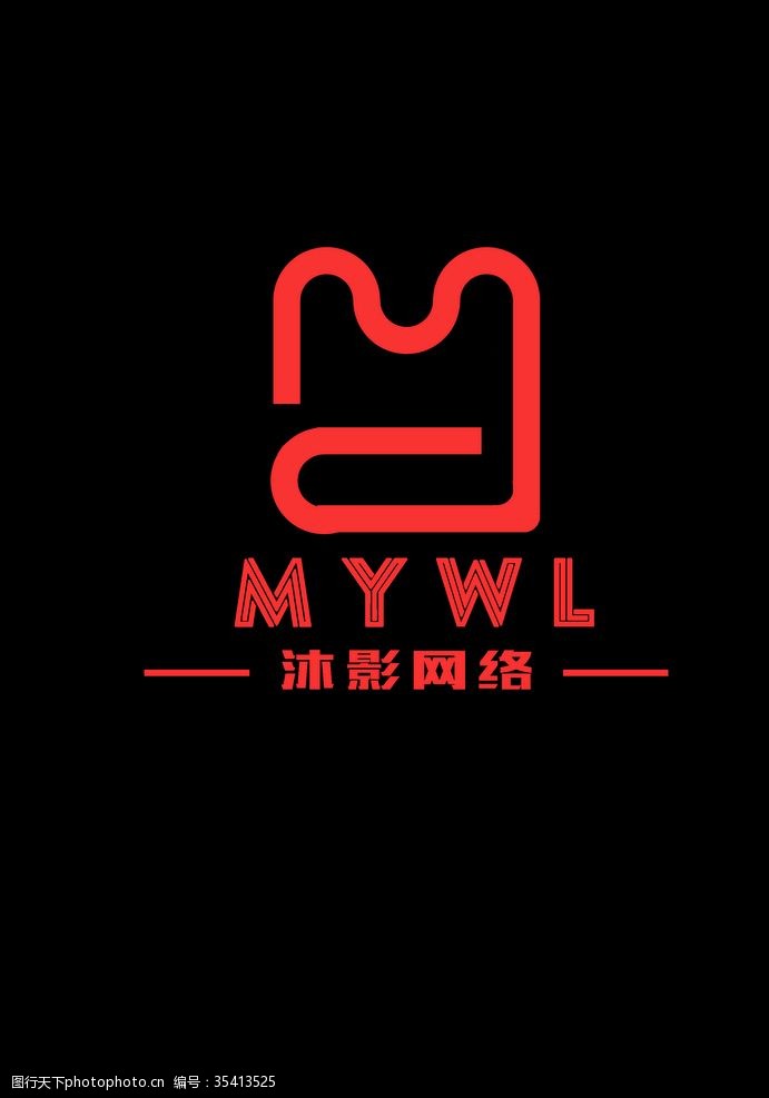 my沐影网络logo2