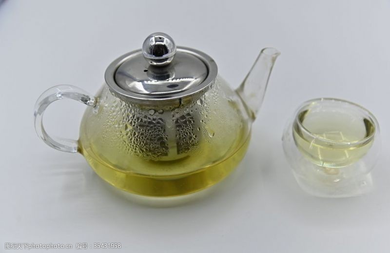透明茶壶茶