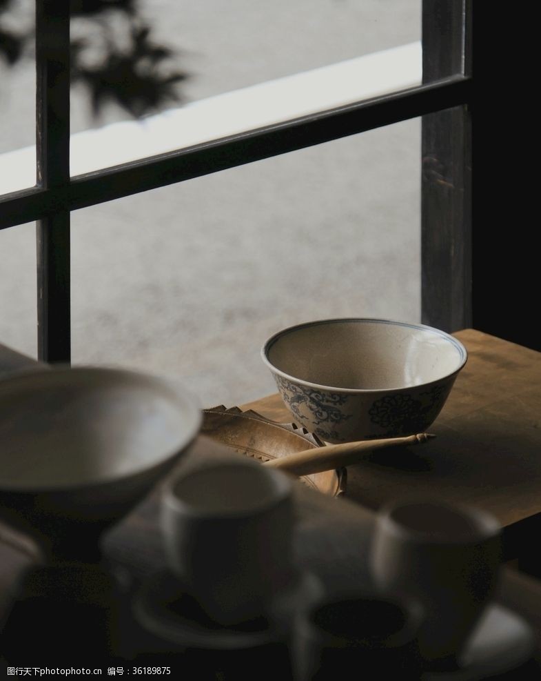 陶瓷器皿茶杯茶具摄影