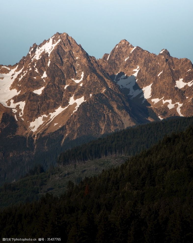 山脉图片下载高山山脉风景图片素材