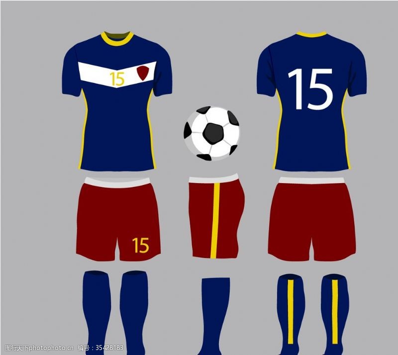 足球队服足球服装设计