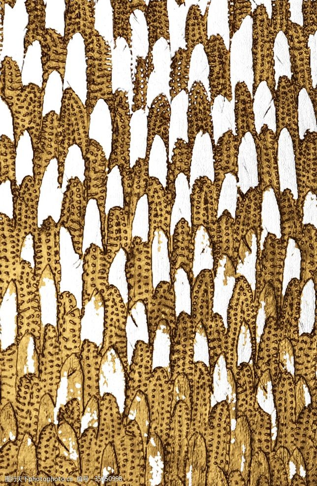 米线背景墙金箔玉米