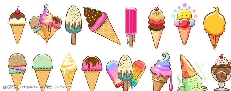 冰淇淋展架卡通冰棍