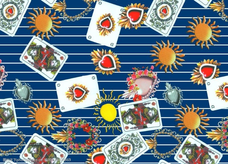 太阳扑克牌
