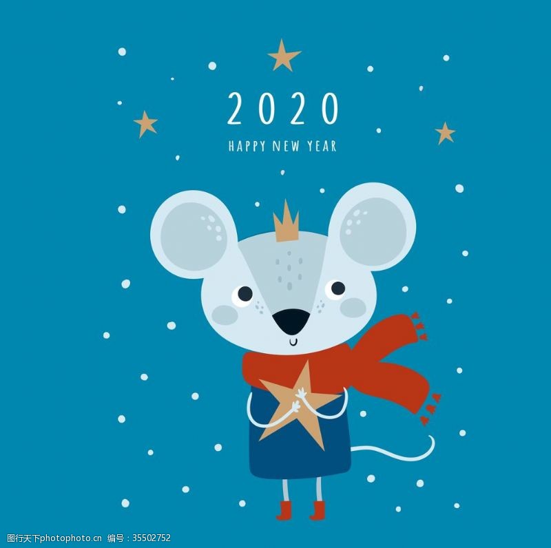 小动物字母2020老鼠