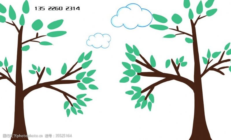 卡通景观树木树木主页有微