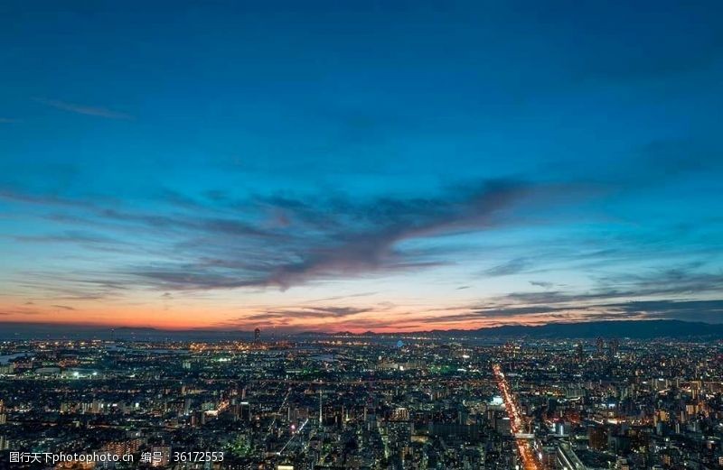 大阪夜景图片免费下载 大阪夜景素材 大阪夜景模板 图行天下素材网