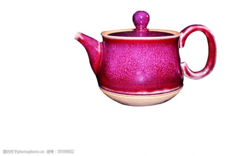 中国风陶瓷海报茶壶茶具钧瓷