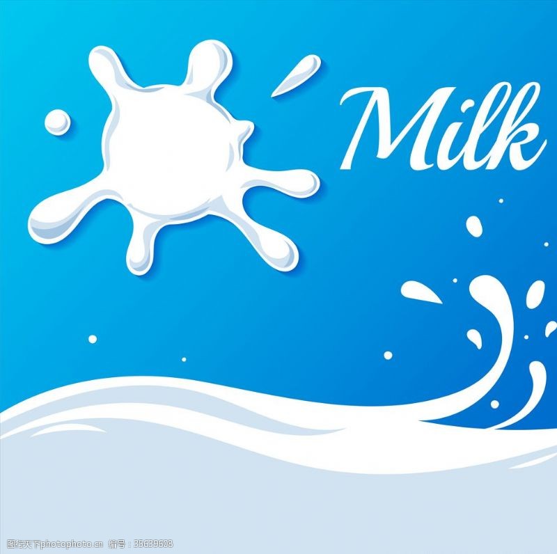 牛奶灯箱新鲜牛奶海报
