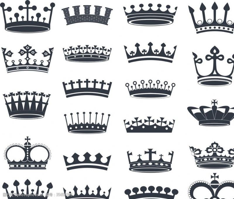 各种皇冠王冠