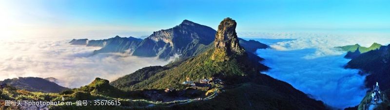 贵州梵净山风景梵净山