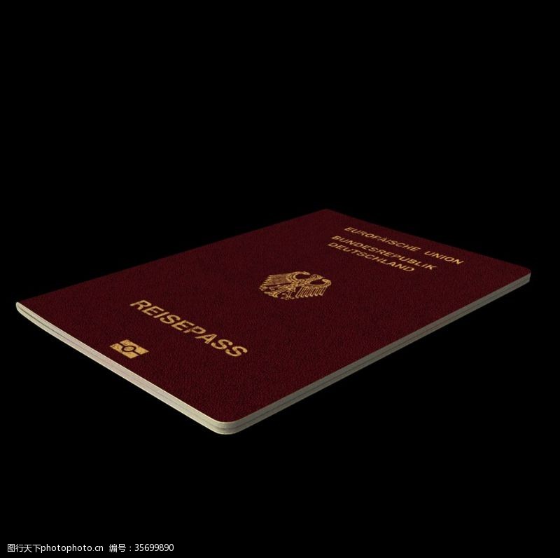 出国旅游度假图标护照