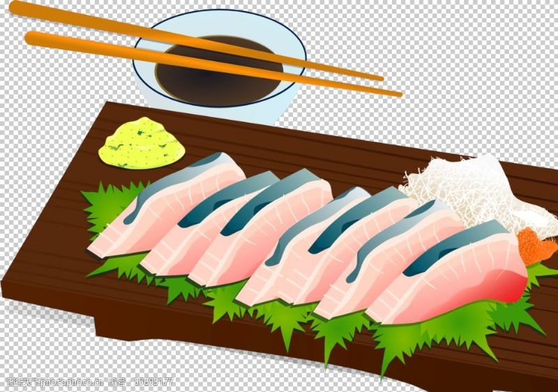 鱼肉三文鱼寿司