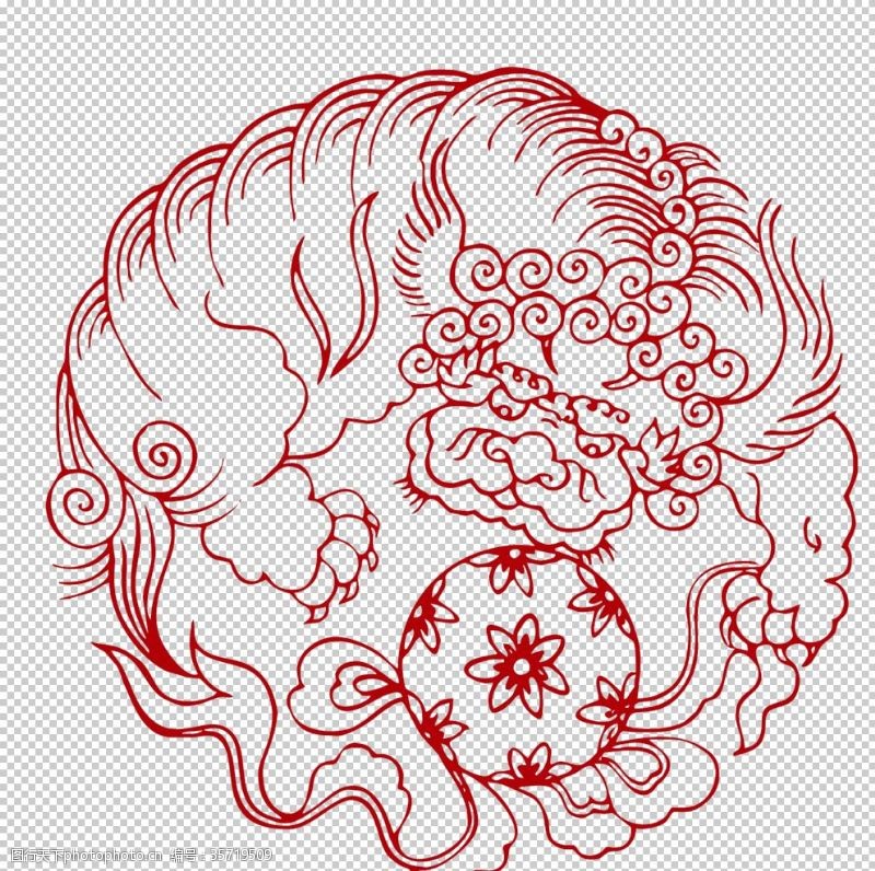 国庆经典素材中国吉祥纹图