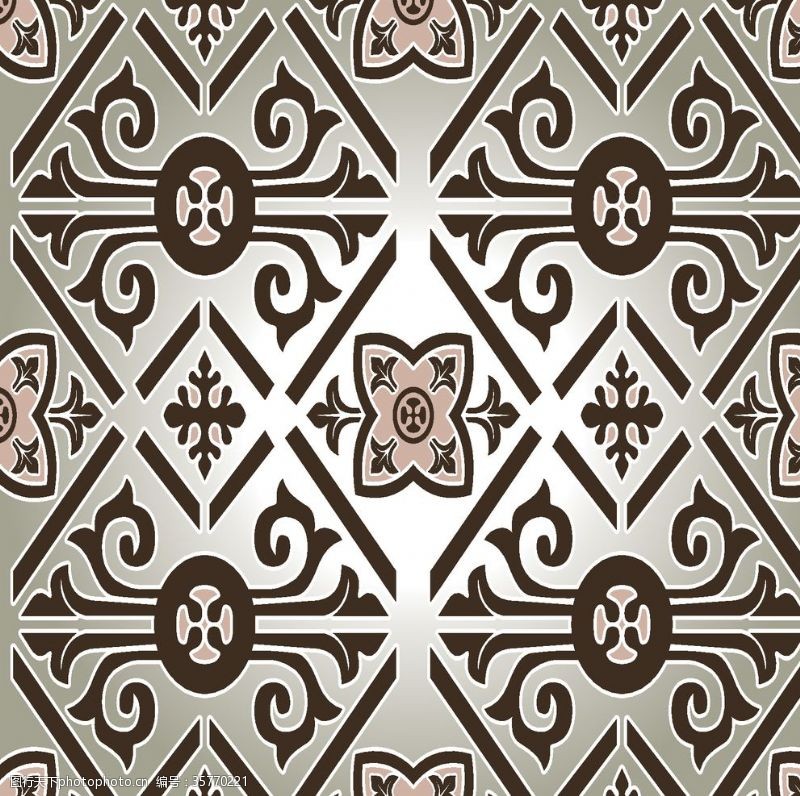 地毯复古花纹图案背景