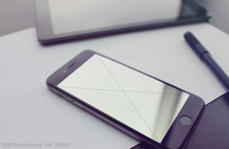 手机appiPhone6s黑色机型样机模