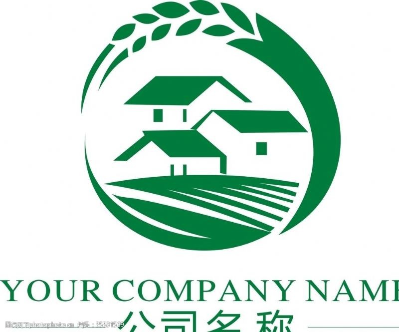 美容美发农业logo