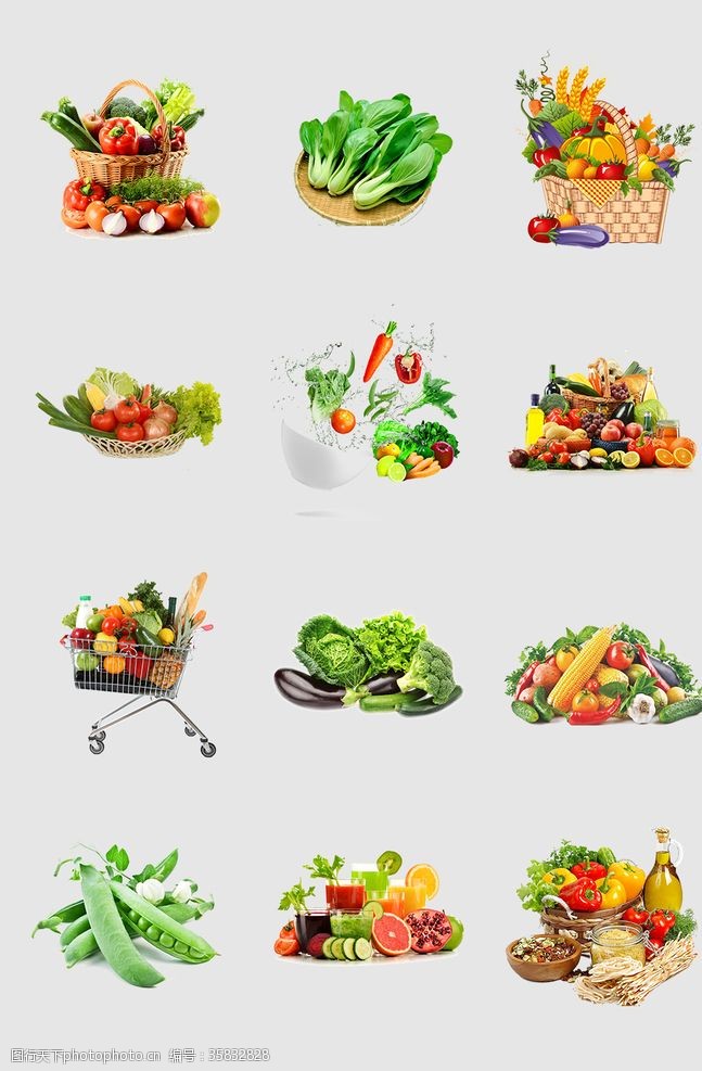 水果背景素材蔬菜水果
