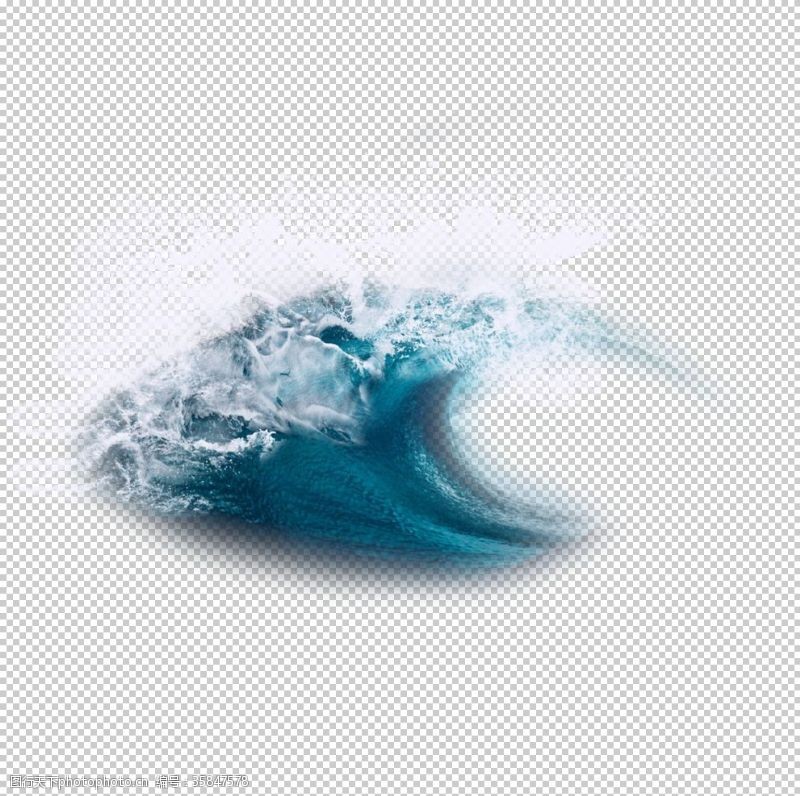 png透明底海浪波浪素材