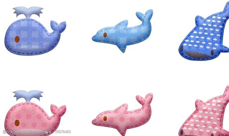 鱼类绘画
