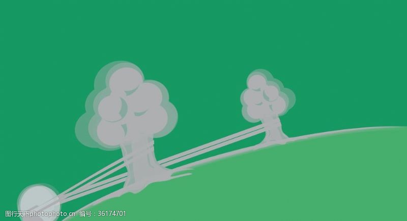 木制的树木制作的弹弓儿童插画