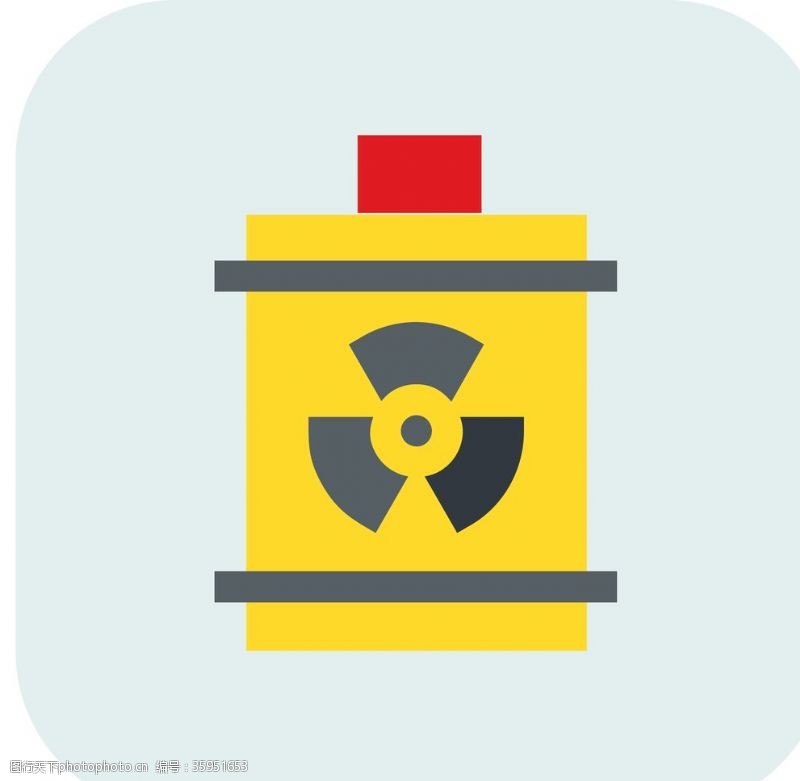 核武器放射物UI标识标志