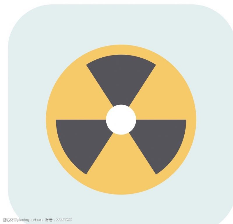 核武器放射物UI标识标志