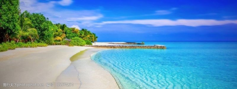 马尔代夫海景风景壁纸