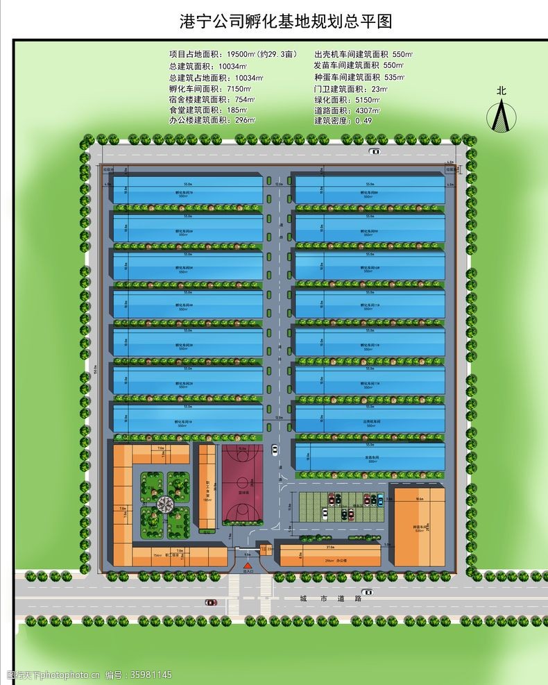 河道景观规划设计鸟瞰规划水景水杉古建看