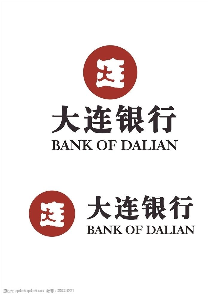 大连银行logo