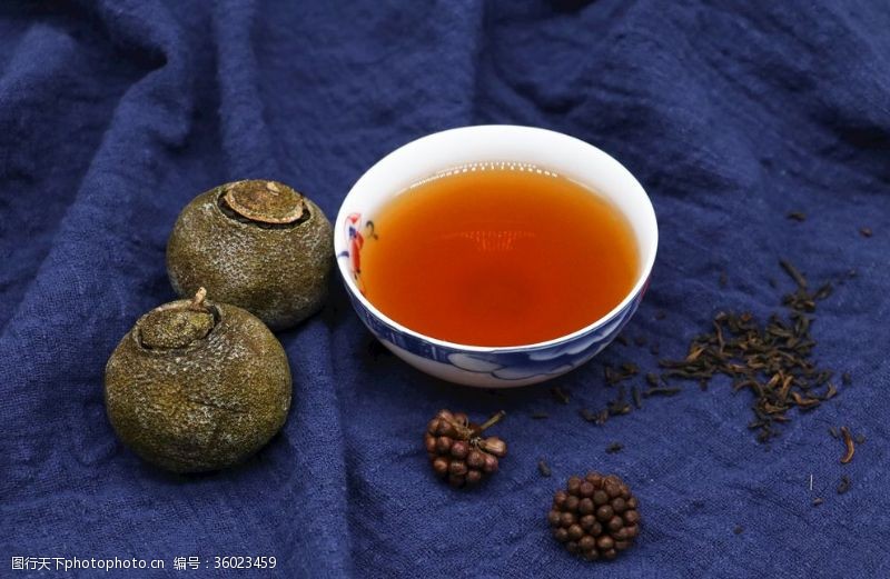 小青柑柑普茶茶汤