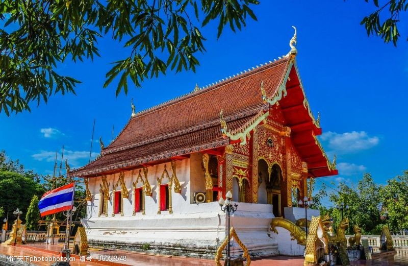 泰国普吉岛普吉岛查龙寺建筑美图