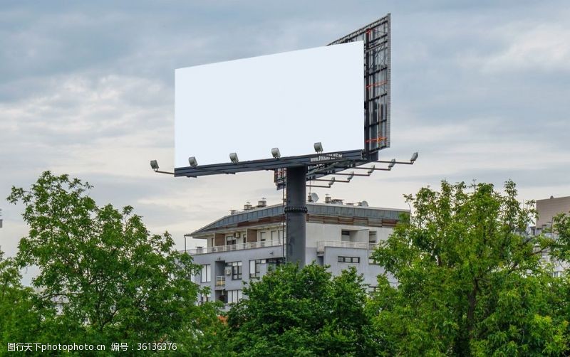 智能图像户外大型广告展位样机