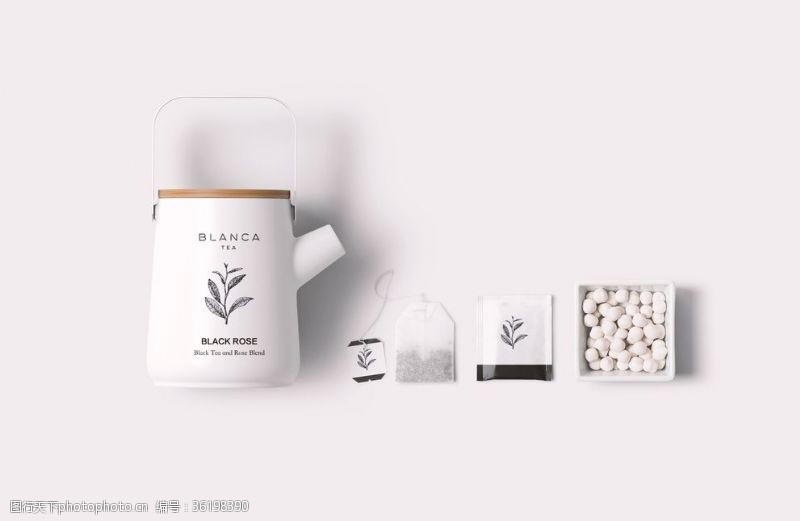 铝塑板咖啡罐子杯子袋子包装效果图样机