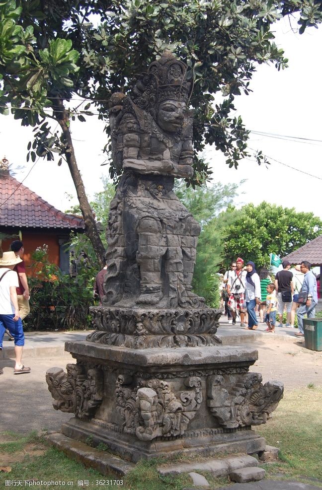 国外旅游巴厘岛雕塑