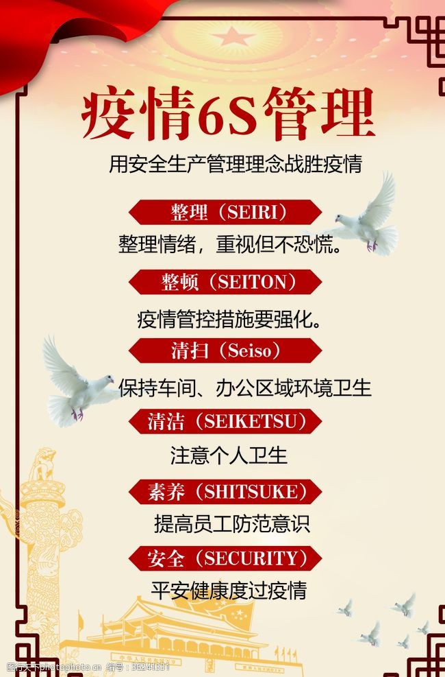 个人战报疫情6s管理