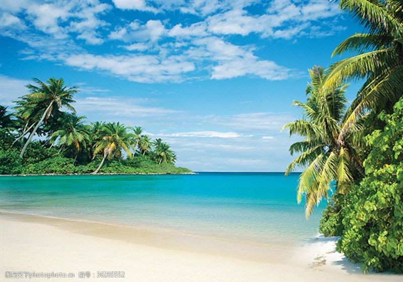 马尔代夫海景海滩风景壁纸