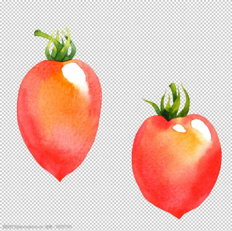樱花底图水彩创意插画水果