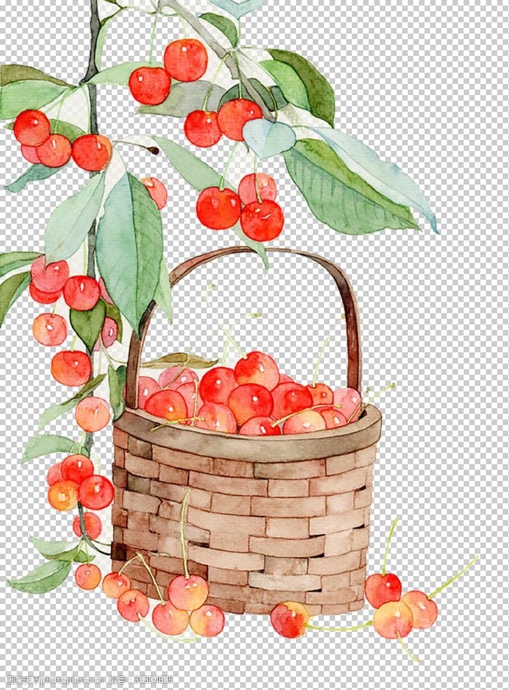 水果挂画水果