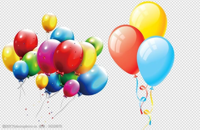 漂亮的装饰品气球彩色气球爱心气球