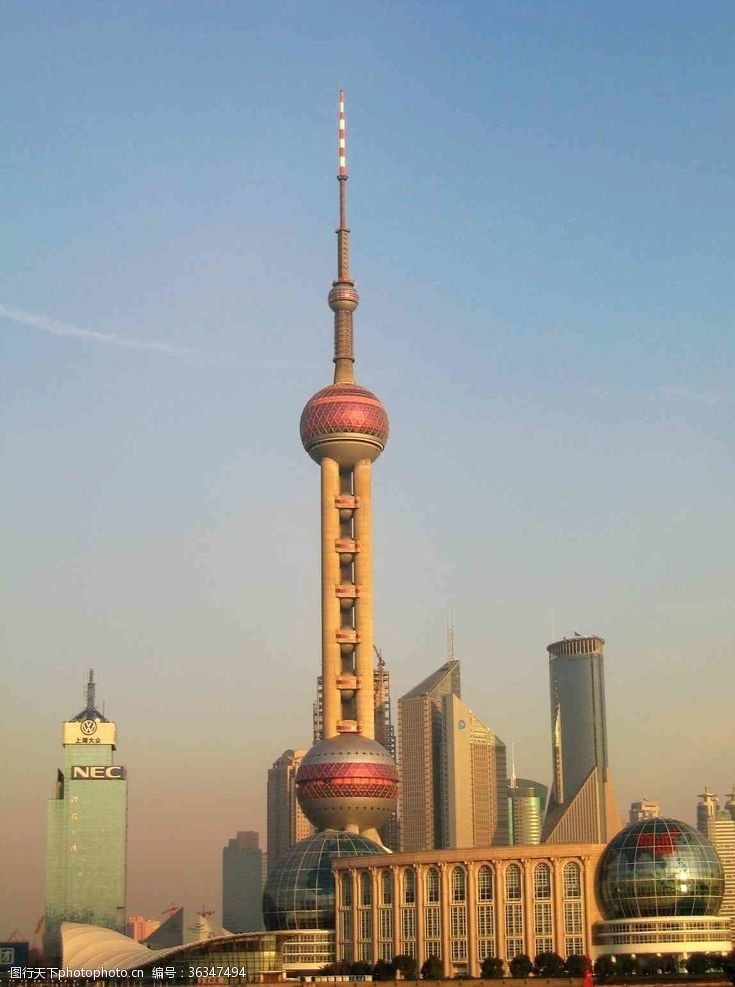金色上海建筑上海天际线