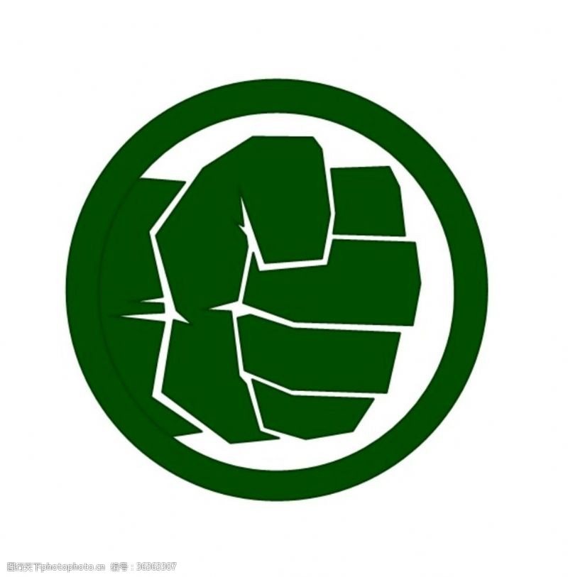 复联标志绿巨人标志